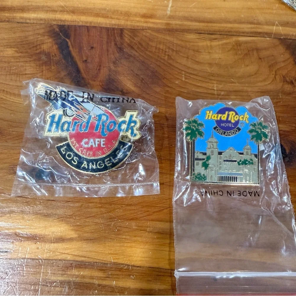 NWT Hard Rock Cafe Collectors Pins Lot of 10